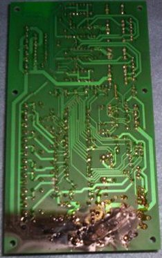 Circuit Board Lightning Damage